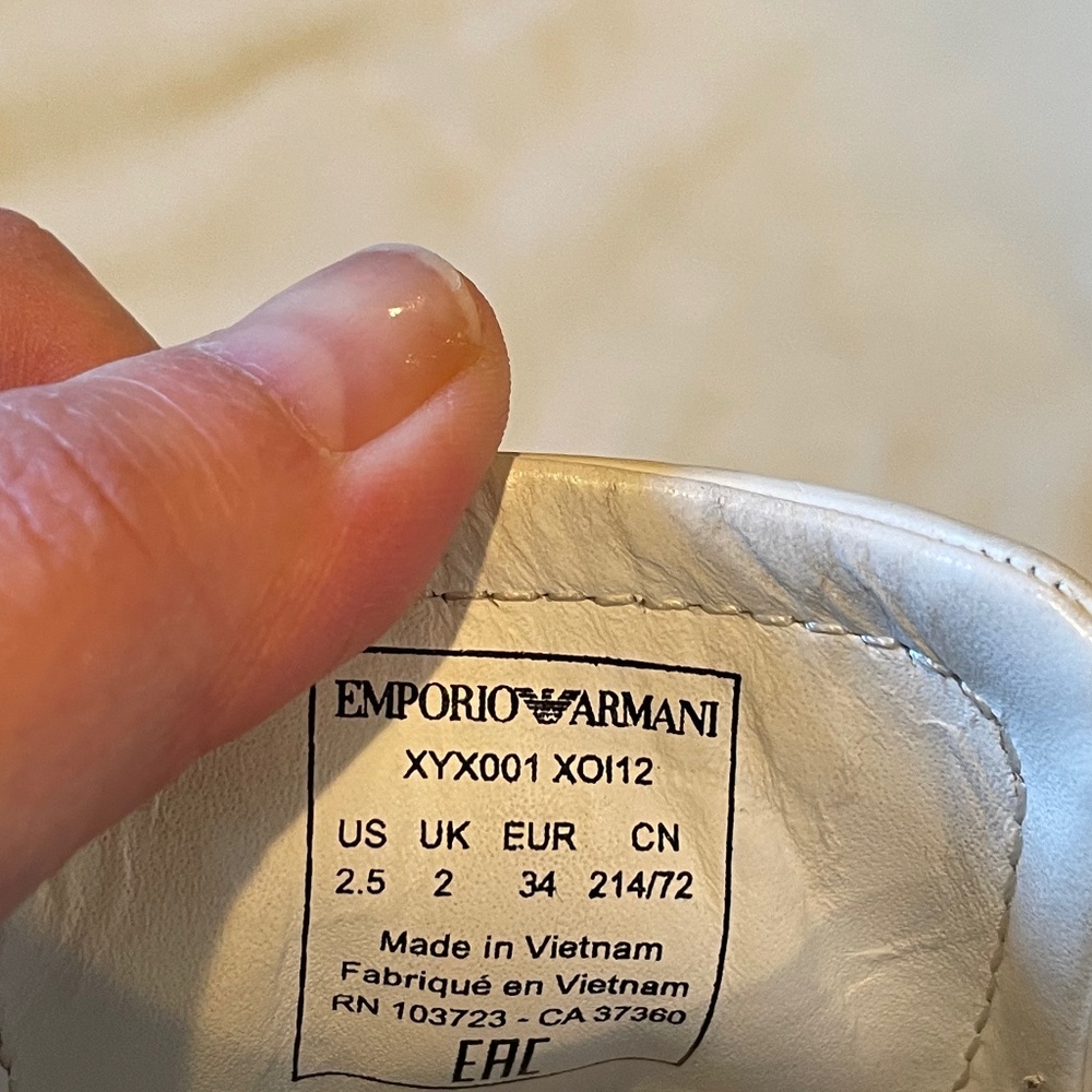 Armani Shoes Boy